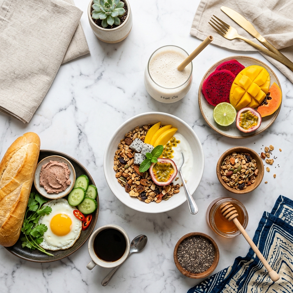 Sữa hạt buổi tối